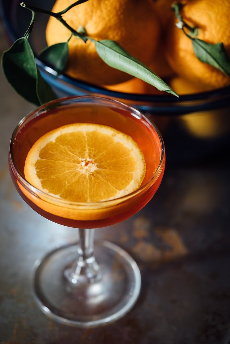 Tropical cocktail with pineapple and coconut